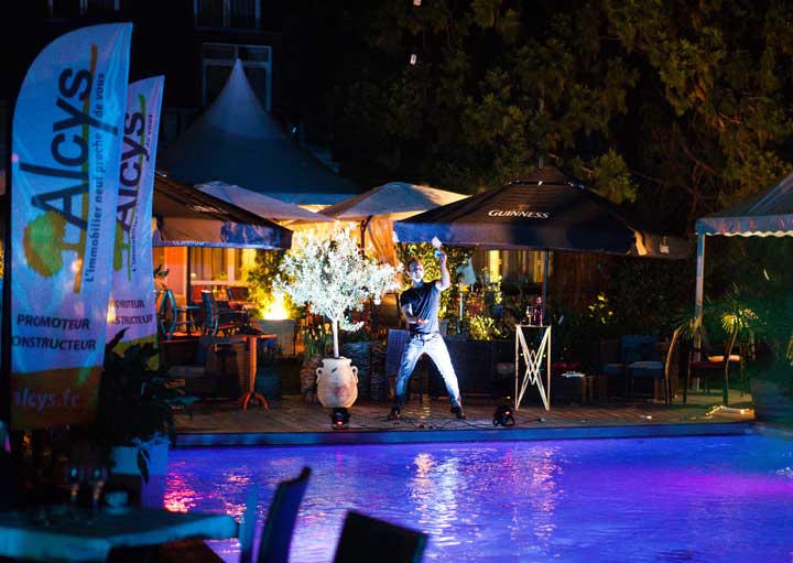 Soirée festive « exotique » pour l’entreprise Alcys Résidence