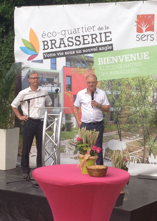 Eco-quartier de la Brasserie, SERS à Strasbourg