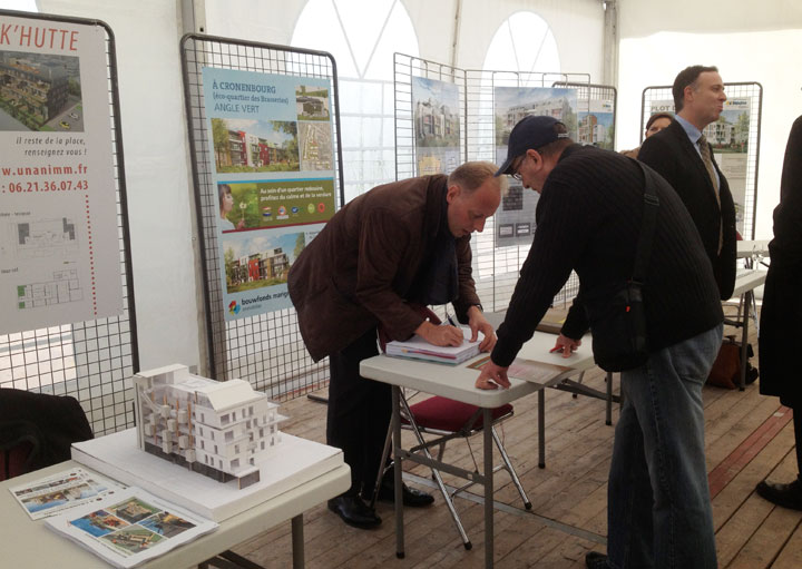 Portes ouvertes organisées pour le lancement de l’éco-quartier de la Brasserie à Strasbourg