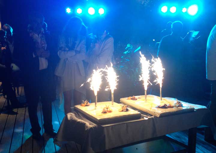 Soirée festive « exotique » pour l’entreprise Alcys Résidence