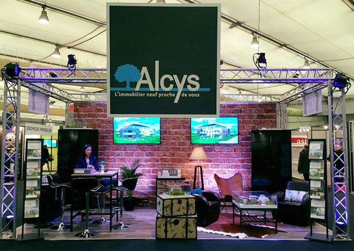 Stand ALCYS – Salon Régional de l’Immobilier à Strasbourg