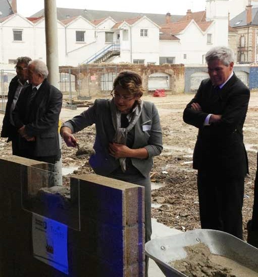 Pose de la Première Pierre du Domaine Antoine à Troyes – Bouygues Immobilier Est