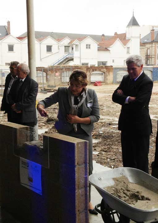 Pose de la Première Pierre du Domaine Antoine à Troyes – Bouygues Immobilier Est