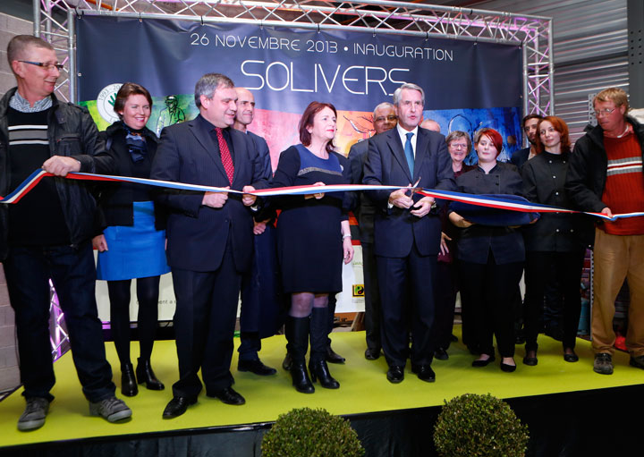 Inauguration du nouveau siège de SOLIVERS à Duppigheim