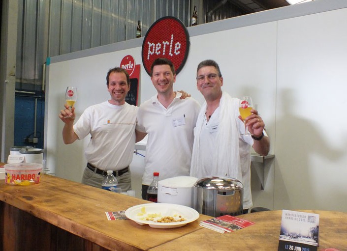 Soirée annuelle du GIP Est dans la Brasserie « La Perle » à Strasbourg