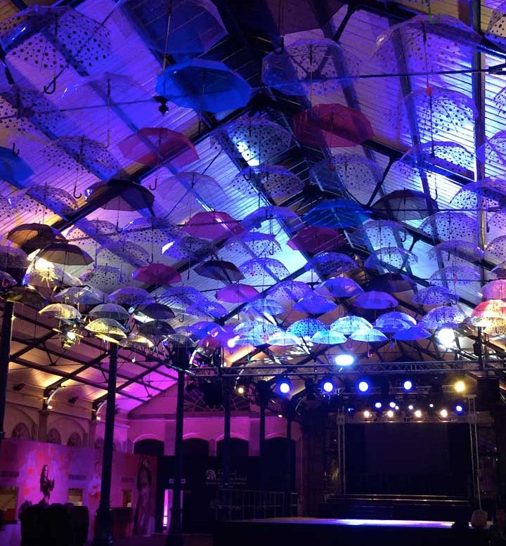 Création d’un plafond de parapluie dans une Halle au Marché à Haguenau