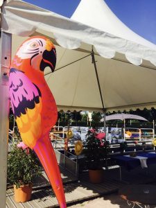 DÉCORATION PERROQUET POUR UNE AMBIANCE ESTIVALE