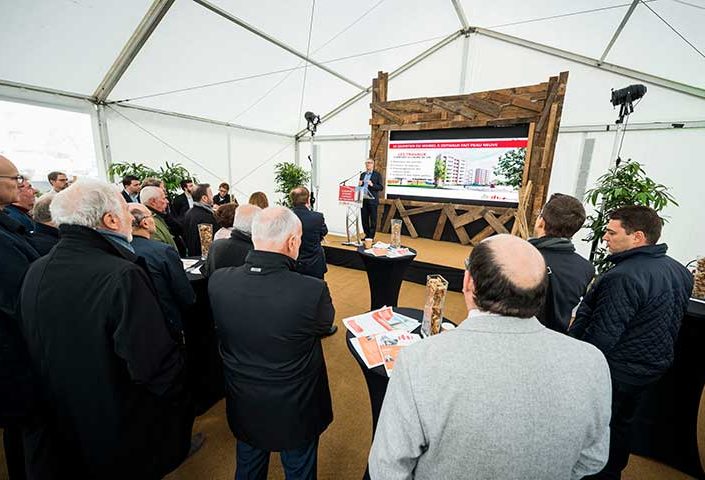 Lancement des travaux du chantier du Quartier Wihrel à Ostwald