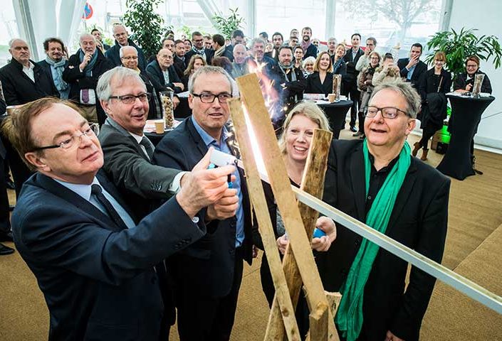 Lancement des travaux du chantier du Quartier Wihrel à Ostwald