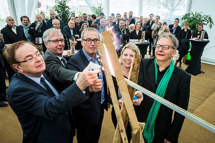 Lancement des travaux du chantier du Quartier Wihrel à Ostwald