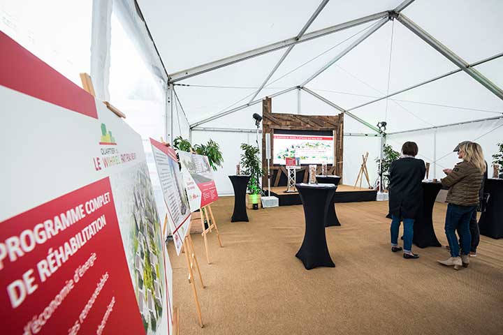 Lancement des travaux du chantier du Quartier Wihrel à Ostwald