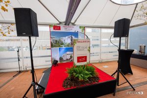 Discours sonorisation pupitre podium