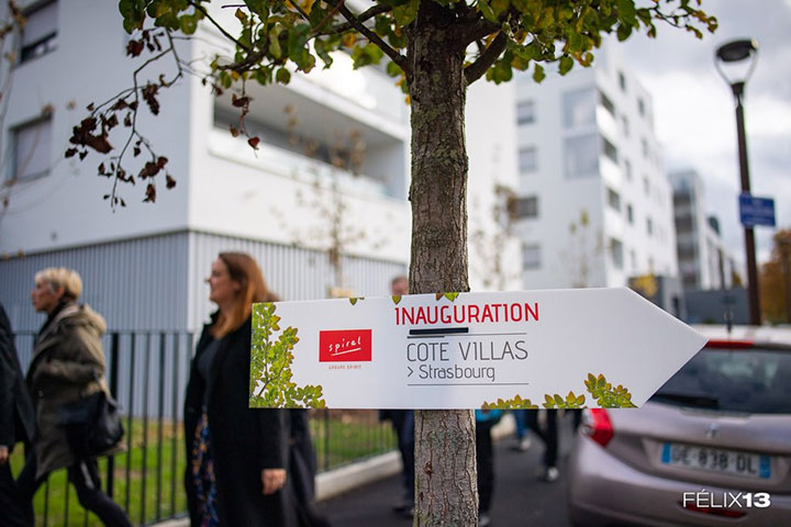 Inauguration Programme Immobilier Coté Villas – Strasbourg-Meinau