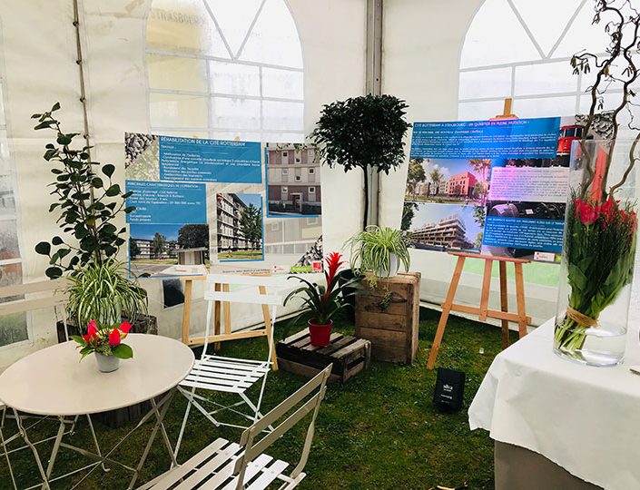 Inauguration de la rénovation de la Cité Rotterdam – CUS HABITAT