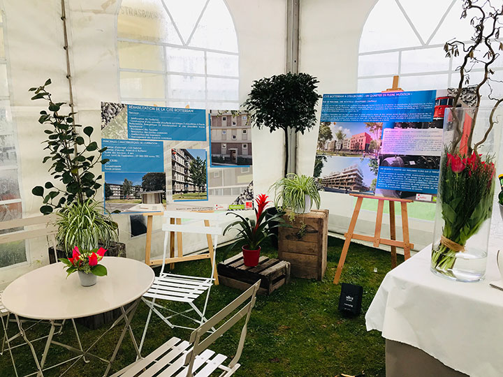 Inauguration de la rénovation de la Cité Rotterdam – CUS HABITAT