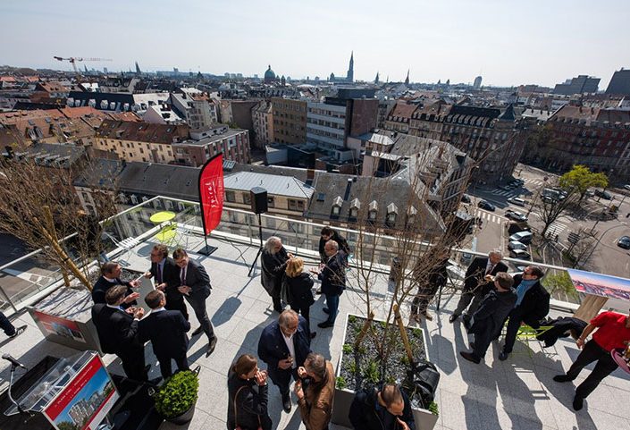 Inauguration Tour Plein Ciel à Strasbourg