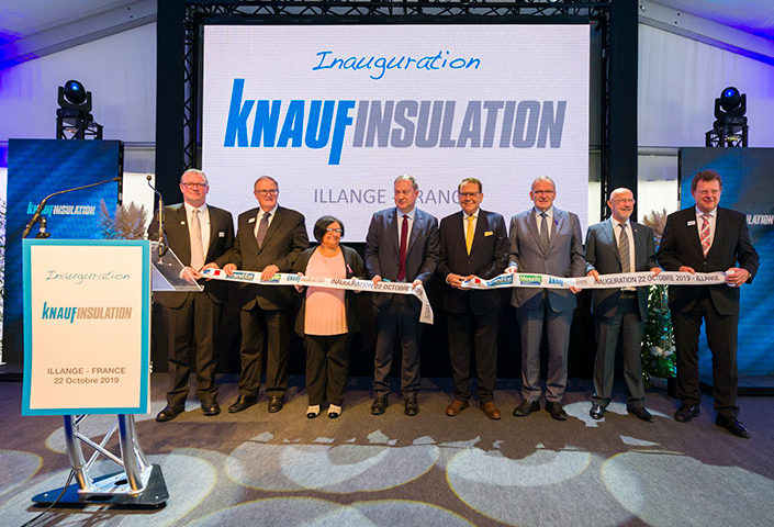 Inauguration de l’Usine KNAUF ILLANGE