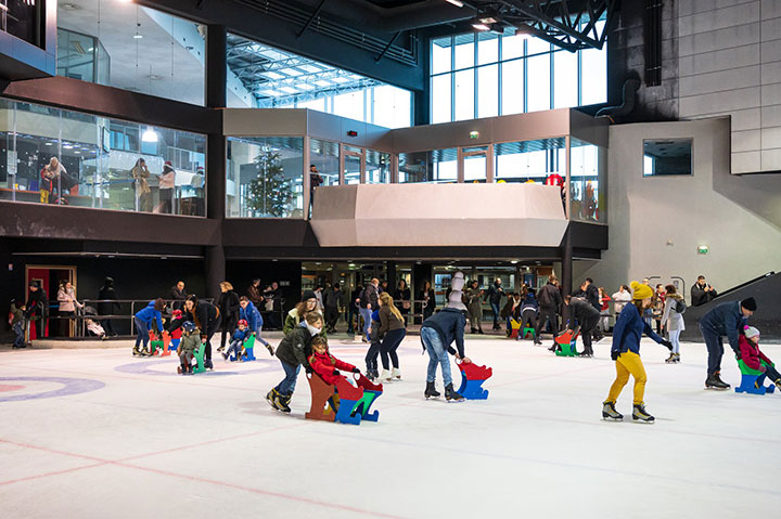 Arbre de Noël à la Patinoire de Strasbourg