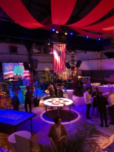 Soiree entreprise theme usa Betschle