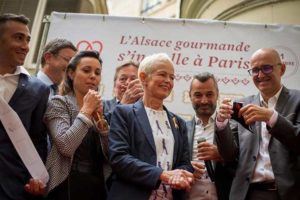 inauguration REGION ALSACEFORTWENGER MAGASIN PARIS CHAMSP ELYSÉES STEVE RISCH