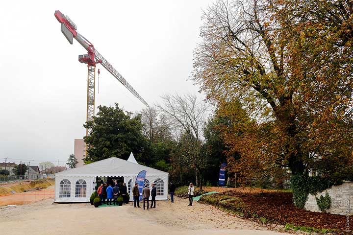 Pose de Première Pierre – Promogim à Dijon