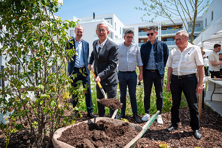 Inauguration programme immobilier à Bischheim