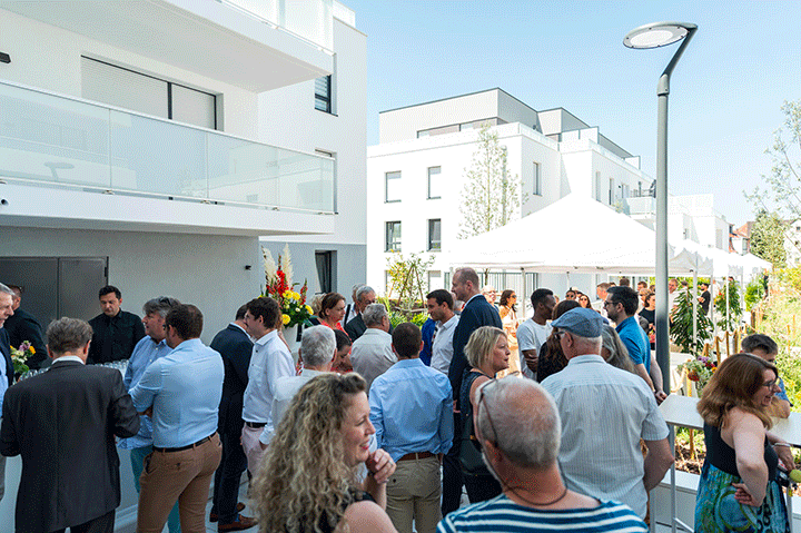 Inauguration programme immobilier à Bischheim