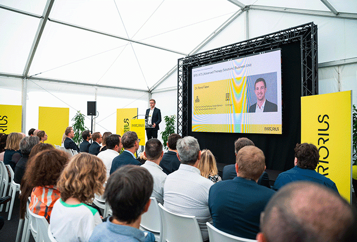 Inauguration Groupe Pharmaceutique Sartorius