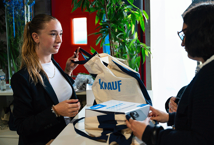 Inauguration Usine KNAUF Illange