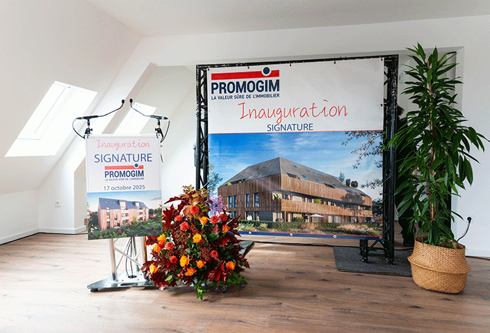 Inauguration d&rsquo;une résidence PROMOGIM au coeur de la Robertsau