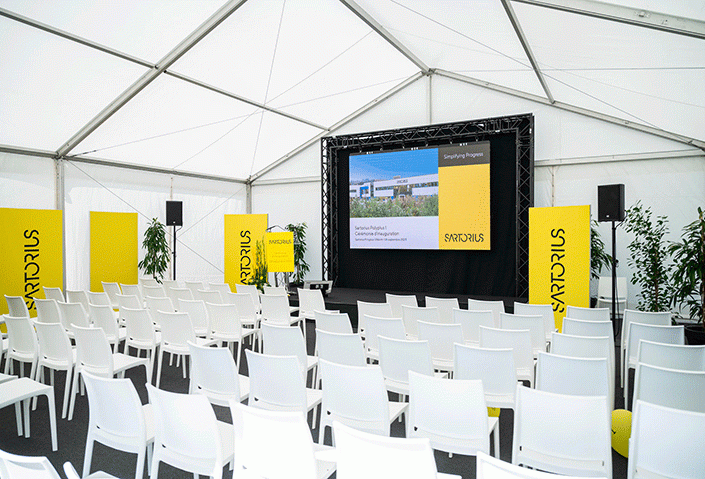 Inauguration Groupe Pharmaceutique Sartorius