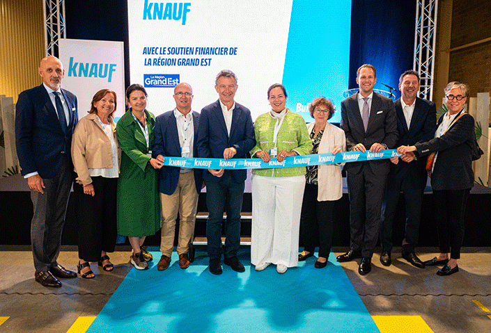 Inauguration Usine KNAUF Illange