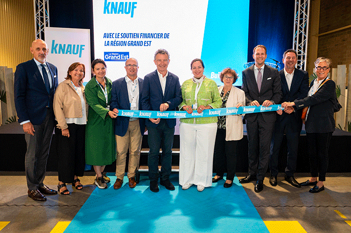 Inauguration Usine KNAUF Illange