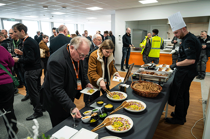 Inauguration Usine BAUDER France